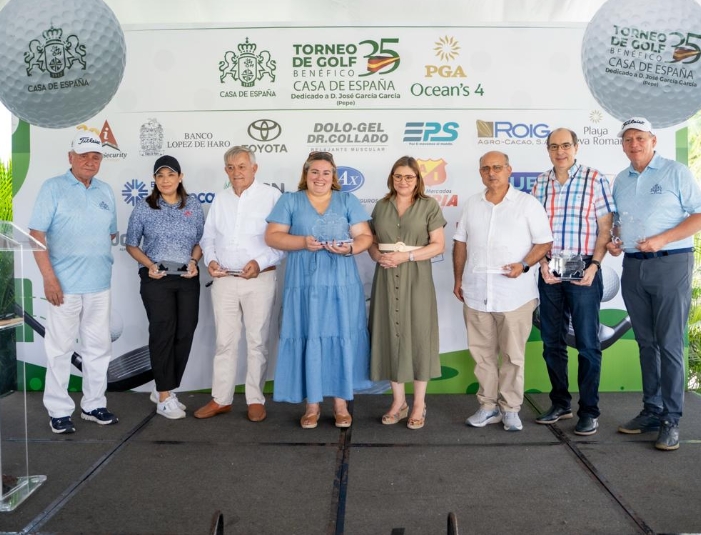 Torneo de Golf Benéfico de Casa de España celebra 35 años impulsando el deporte y la solidaridad en República Dominicana