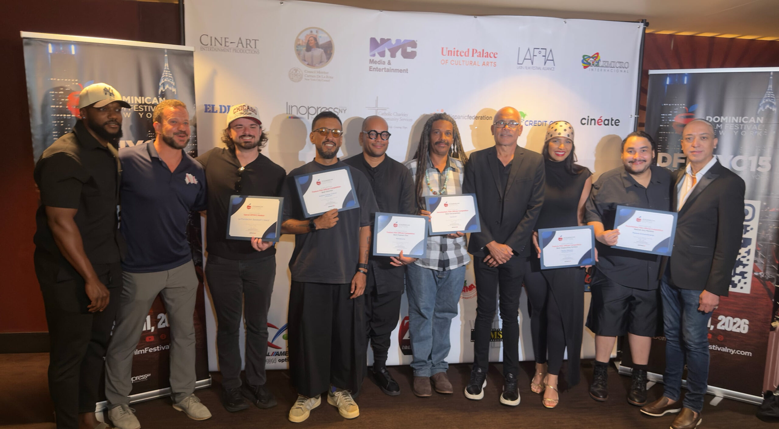 Dominican Film Festival 2026 reconoce el talento del cine dominicano y su diáspora en Nueva York